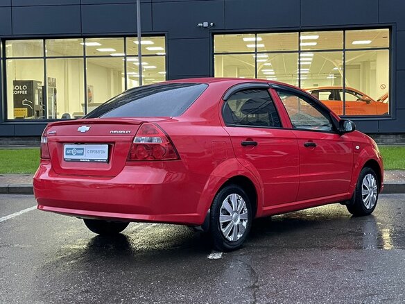 2007 Chevrolet Aveo I Рестайлинг, красный, 329000 рублей - вид 4