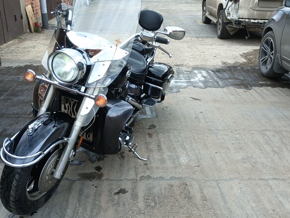 2005 Yamaha Venture Royal, чёрный, 750000 рублей - вид 5
