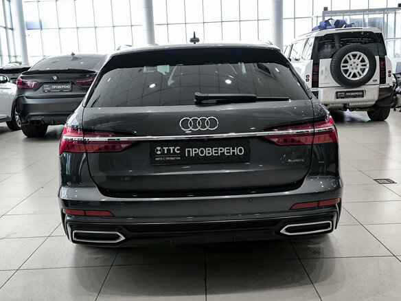 2019 Audi A6 45 TDI V (C8), серый, 3850000 рублей - вид 5