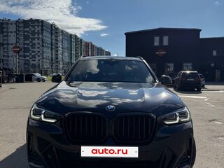 2024 BMW X3 30i xDrive III (G01) Рестайлинг, чёрный, 5200000 рублей, вид 4