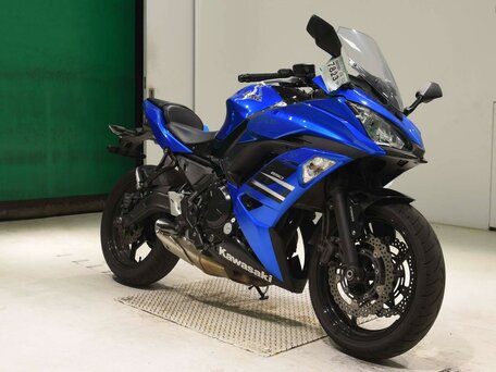 2017 Kawasaki Ninja 650, синий, 727000 рублей, вид 3