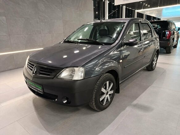 2008 Renault Logan I, серый - вид 3