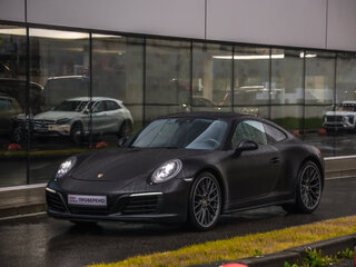 2016 Porsche 911 Carrera 4 VII (991) Рестайлинг, чёрный, 6920100 рублей, вид 3