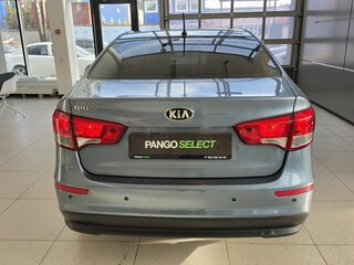 2015 Kia Rio III Рестайлинг, синий, 849000 рублей, вид 5