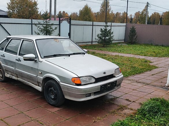 2007 Lada (ВАЗ) 2114, серый - вид 1
