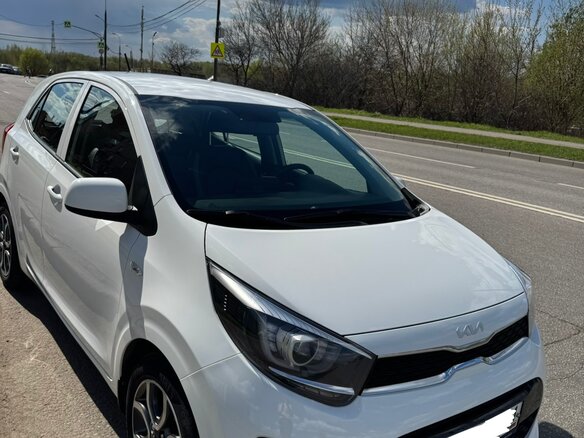 2022 Kia Picanto III Рестайлинг, белый - вид 2
