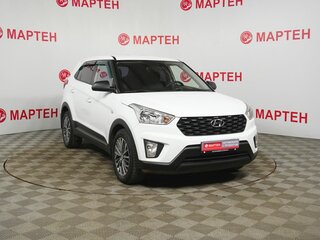 2021 Hyundai Creta I Рестайлинг, белый, 1868000 рублей, вид 3