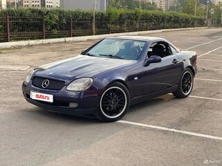 1997 Mercedes-Benz SLK-Класс 230 I (R170), фиолетовый, 850000 рублей, вид 3