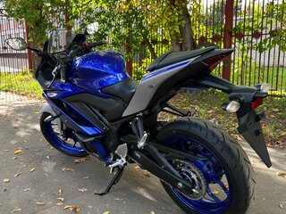 2020 Yamaha YZF-R3, синий, 585000 рублей, вид 3