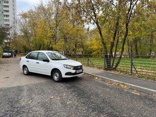 2018 Lada (ВАЗ) Granta I Рестайлинг, белый, 479999 рублей, вид 1
