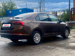 2021 Skoda Rapid II, коричневый, 1895000 рублей, вид 2