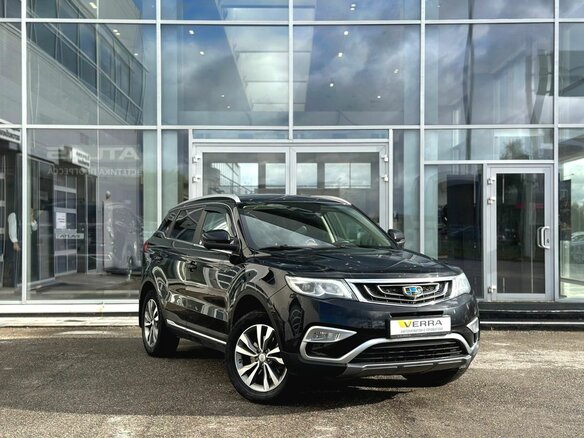 2021 Geely Atlas I, чёрный