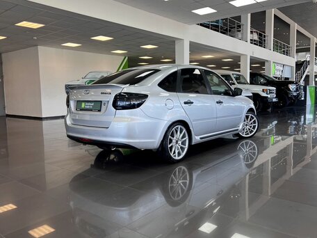 2017 Lada (ВАЗ) Granta I, серебристый, 530000 рублей, вид 2