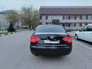 2014 Skoda Superb DSG II Рестайлинг, чёрный, 1050000 рублей, вид 4