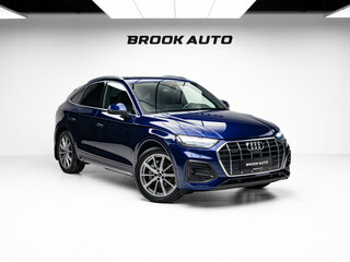 2022 Audi Q5 Sportback 45 TFSI I (FY), синий, 4790000 рублей, вид 3
