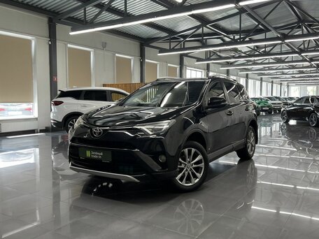 2016 Toyota RAV4 IV (XA40) Рестайлинг, чёрный, 1765000 рублей, вид 1