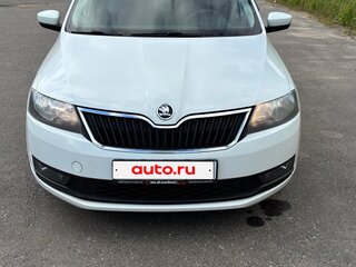 2019 Skoda Rapid I Рестайлинг, белый, 945000 рублей, вид 4