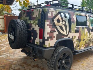 2008 Hummer H2 I Рестайлинг, коричневый, 7000000 рублей, вид 3