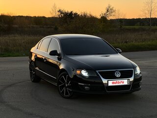 2008 Volkswagen Passat B6, чёрный, 570000 рублей, вид 4