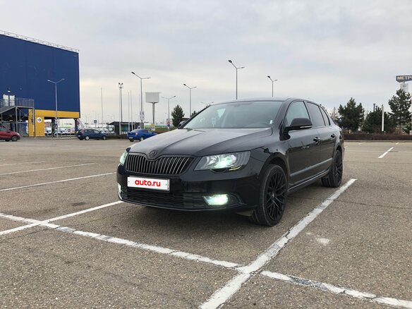 2013 Skoda Superb II Рестайлинг, чёрный, 1730000 рублей - вид 7