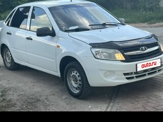 2014 Lada (ВАЗ) Granta I, белый, 235000 рублей, вид 3