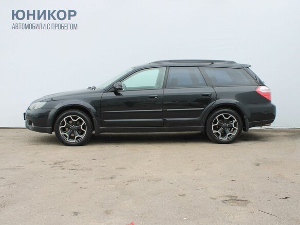 2007 Subaru Outback III Рестайлинг, чёрный - вид 1
