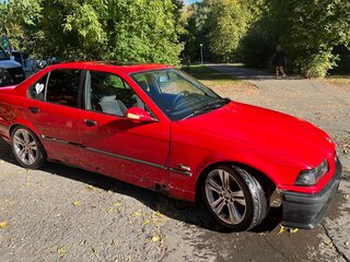 1993 BMW 3 серии 316i III (E36), красный, 345000 рублей, вид 5