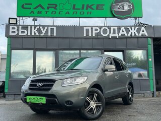2008 Hyundai Santa Fe II, зелёный, 999000 рублей, вид 2