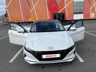 2023 Hyundai Elantra VII (CN7), белый, 2200000 рублей, вид 2