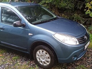 2012 Renault Sandero I, синий, 550000 рублей, вид 3
