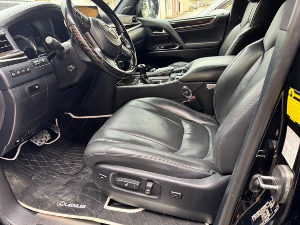 2018 Lexus LX 570 III Рестайлинг 2, чёрный, 9999999 рублей - вид 9
