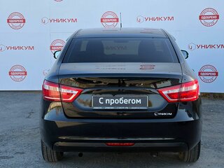 2020 Lada (ВАЗ) Vesta I, чёрный, 919000 рублей, вид 4