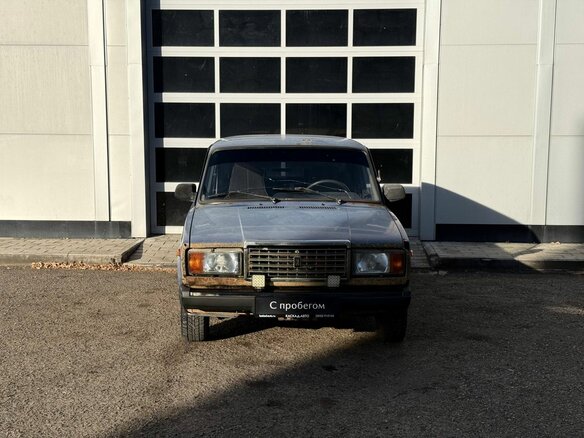 2007 Lada (ВАЗ) 2107, синий, 90000 рублей - вид 7