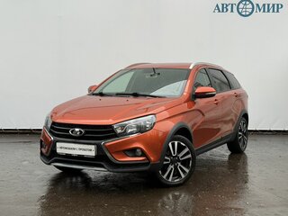 2018 Lada (ВАЗ) Vesta SW Cross I, оранжевый, 950000 рублей, вид 1