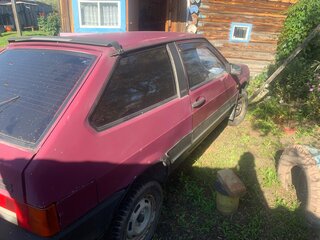 1996 Lada (ВАЗ) 2108, красный, 68000 рублей, вид 5