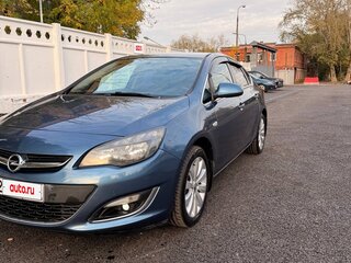 2013 Opel Astra J Рестайлинг, синий, 690000 рублей, вид 1
