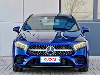 2023 Mercedes-Benz A-Класс 180 Long IV (W177) Рестайлинг, синий, 1620004 рублей, вид 2