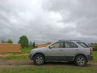 2005 Kia Sorento I, серебристый, 1000000 рублей, вид 4