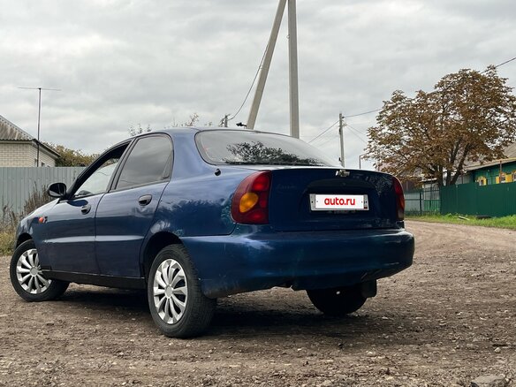 2006 Chevrolet Lanos I, синий, 98600 рублей - вид 3