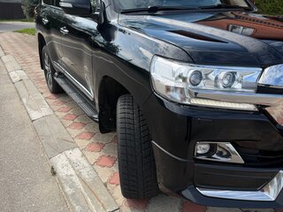 2019 Toyota Land Cruiser 200 Series Рестайлинг 2, чёрный, 6750000 рублей, вид 2