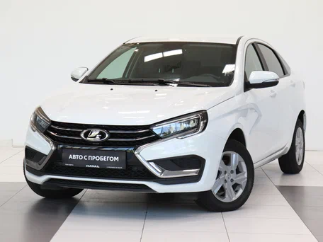 2024 Lada (ВАЗ) Vesta I Рестайлинг (NG), белый, 1233000 рублей, вид 1