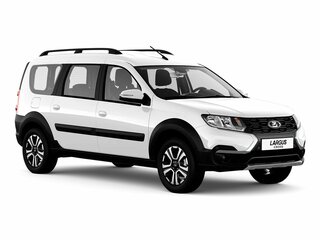 2026 Lada (ВАЗ) Largus Cross I Рестайлинг, белый, 2022000 рублей, вид 1