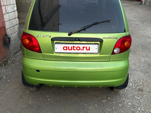 2008 Daewoo Matiz I Рестайлинг, зелёный, 125000 рублей - вид 3