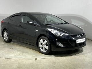 2012 Hyundai Elantra V (MD), чёрный, 1160000 рублей, вид 4