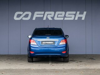 2013 Hyundai Solaris I, синий, 960000 рублей, вид 4