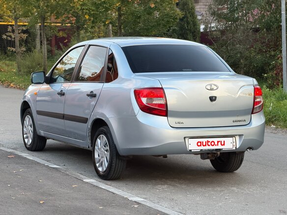 2012 Lada (ВАЗ) Granta I, голубой - вид 7