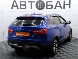 2021 Lada (ВАЗ) Vesta SW Cross I, синий, 1165000 рублей, вид 3