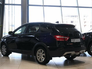 2020 Lada (ВАЗ) Vesta SW Cross I, чёрный, 995000 рублей, вид 4