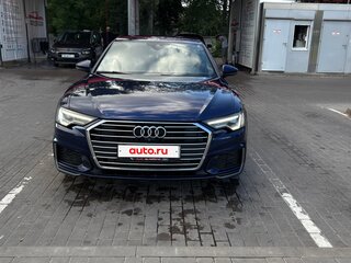 2021 Audi A6 45 TFSI V (C8), синий, 3900000 рублей, вид 2