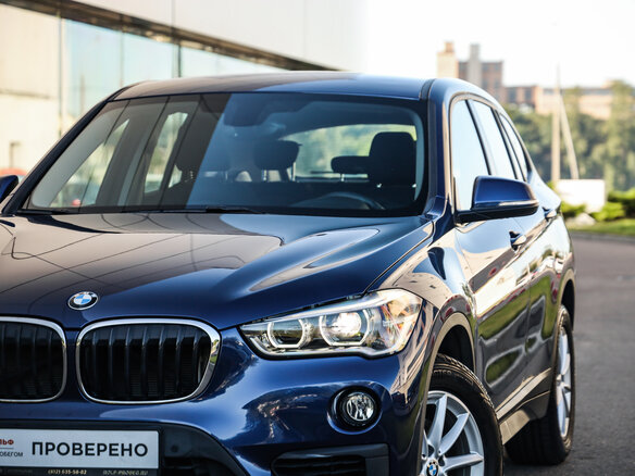 2019 BMW X1 18i sDrive II (F48), синий - вид 1